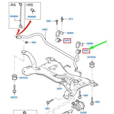 Ford Focus S, SE, SEL, SES (2007-2011) Delantera