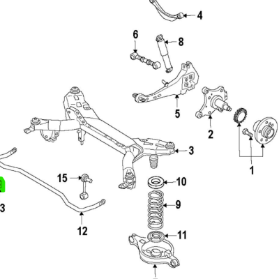FORD FUSION S, SE, SEL, SES (2006-2012)